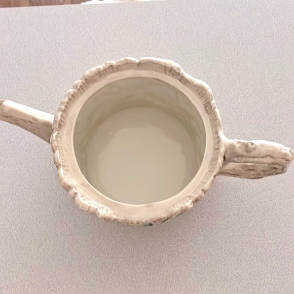 ❤️Fitz & Floyd Authentic Vintage Sleeping Fox Home Teapot Cottage Fairy Garden❤️ - Picture 12 of 14